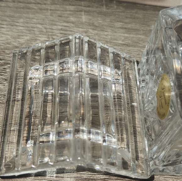 Princess House Crystal Birdhouse With Removable Lid Trinket Box - Picture 10 of 11